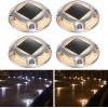 imageAGPTEK Solar Driveway Lights Outdoor 12 Pack 2 Color Modes LED Deck Dock Marine Waterproof Driveway Marker Lights for Step Sidewalk Stair Garden Pathway Walkway Yard Warm WhiteCool WhiteWarm White  Cool White