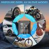 imageAGPTEK Tire Inflator Portable Air Compressor150PSI ampamp 5000mAh Tire Pressure Gauge Electric Air PumpLCD Display with LED Light for Cars Bikes ampamp Motorcycle Tires Balls