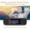 imageAGPTEK U3 USB Stick Mp3 Player 8GB Music Player Supports Replaceable AAA Battery Recording FM Radio Expandable Up to 128GB BlackBlack