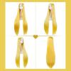 imageAGPTEK Wig Synthetic Wig for Women 40 Inch 100 cm Straight Long Wig Part in the Middle Anime Costume Great for Party Cosplay DailyUse and Festivals WhiteBlonde