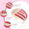 imageAGPTEK Wig Synthetic Wig for Women Wavy Colored Realistic Wig with Bangs Great for Party Cosplay DailyUse and Festivals Blonde 137inchHot Pink
