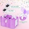 imageAGPtEK 3in1 Air Pump for Inflatables and Balloon Electric Air Balloon Pump 600W for Latex 260Q Foil Balloons with Hose Extension QuickFill Inflator Deflator for Air Mattress Compression BagAPurple