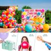 imageAGPtEK 3in1 Air Pump for Inflatables and Balloon Electric Air Balloon Pump 600W for Latex 260Q Foil Balloons with Hose Extension QuickFill Inflator Deflator for Air Mattress Compression BagBGreen