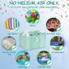 imageAGPtEK 3in1 Air Pump for Inflatables and Balloon Electric Air Balloon Pump 600W for Latex 260Q Foil Balloons with Hose Extension QuickFill Inflator Deflator for Air Mattress Compression BagBGreen