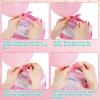 imageAGPtEK Electric Air Balloon Pump with Builtin Tying Tool 110V 600W Pink and White Portable Dual Nozzle InflatorBlower for Party Decoration with Tying Tool on HandleBalloon Pump