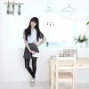 imageAGPtek black Fashion Long straight womens Girl full Hair Wig cosplay 60cm235Inblack