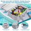 imageCAMULAND Cooler Bag Paddle Board Accessories Waterproof Sup Deck Small Cool Bag for Drink Water Lunch Camping Padding Fishing Standup Paddleboarding Equipment Gifts for Kayak Lover