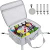 imageCAMULAND Cooler Bag Paddle Board Accessories Waterproof Sup Deck Small Cool Bag for Drink Water Lunch Camping Padding Fishing Standup Paddleboarding Equipment Gifts for Kayak Lover
