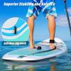 imageCAMULAND Inflatable Paddle Board 106 x 32x 6 Stand up Paddle Boards for Adults with Premium SUP Accessories and Backpack Blow Up Paddleboard with Adjustable Paddle and Removable Fin