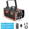 imageHAKUTA Light Rain and Splash Proof Fog Machine 500W Smoke Machine with 2300 CFM Output of Fog ampamp 2 Remotes 8 LED Lights with 4 Light Effects for Outdoor Music Festival Pool Party Wedding DJ Stage