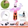 imageHalloween Inflatable Ghost CAMULAND 8 FT Halloween White Ghost Inflatable Outdoor Decoration with Builtin Color Changing LED Lights Great for Backyards Gardens and Lawns8FT White Ghost