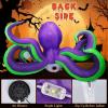 imageHalloween Inflatable Ghost CAMULAND 8 FT Halloween White Ghost Inflatable Outdoor Decoration with Builtin Color Changing LED Lights Great for Backyards Gardens and Lawns65FT Giant Octopus