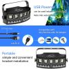 imageMini Strobe Party Light Hakuta 45 LEDs DJ Projector Lights Sound Activated with Remote DJ Disco Stage Party Lights for Halloween Christmas Birthday Wedding and Club