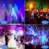 imageMini Strobe Party Light Hakuta 45 LEDs DJ Projector Lights Sound Activated with Remote DJ Disco Stage Party Lights for Halloween Christmas Birthday Wedding and Club