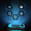 imageSwimming MP3 Player with Clip AGPTEK 8GB IPX8 Waterproof Music Player with Headphones for Running Sports S07E Music Player Shuffle