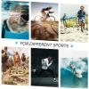 imageSwimming MP3 Player with Clip AGPTEK 8GB IPX8 Waterproof Music Player with Headphones for Running Sports S07E Music Player Shuffle