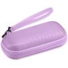 imageAGPTEK Carrying Case EVA Zipper Carrying Hard Case Cover for Digital Voice Recorders MP3 Players Storage Holder for 3D Printing Pen USB Cable Earphones Memory Cards U Disk BlackPurple