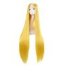 imageAGPTEK Wig Synthetic Wig for Women 40 Inch 100 cm Straight Long Wig Part in the Middle Anime Costume Great for Party Cosplay DailyUse and Festivals WhiteBlonde