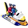 imageCamuland Snow Tube for Sledding Heavy Duty Premium Canvas Cover Inflatable Snow Sled with Reinforced Handles Great for Winter Outdoor Sports and Christmas