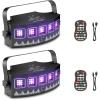 imageMini Strobe Party Light Hakuta 45 LEDs DJ Projector Lights Sound Activated with Remote DJ Disco Stage Party Lights for Halloween Christmas Birthday Wedding and Club