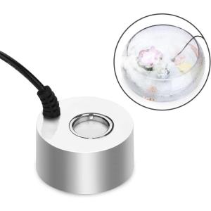 imageAGPTEK Aluminum Mist Maker Fog Maker for Water Fountain Pond Rockery Fishtank Vase Birdbath