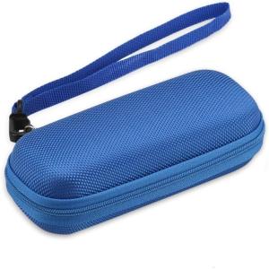 imageAGPTEK Carrying Case EVA Zipper Carrying Hard Case Cover for Digital Voice Recorders MP3 Players Storage Holder for 3D Printing Pen USB Cable Earphones Memory Cards U Disk BlackBlue