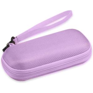 imageAGPTEK Carrying Case EVA Zipper Carrying Hard Case Cover for Digital Voice Recorders MP3 Players Storage Holder for 3D Printing Pen USB Cable Earphones Memory Cards U Disk BlackPurple