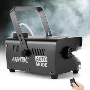 imageAGPTEK Fog Machine 500W Smoke Machine with Wireless Remote ampamp Automatic Spray Function Great for Halloween Christmas Wedding Parties DJ Performance ampamp Stage Show