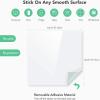 image10 Pack Dry Erase Sticky Notes Sheets Reusable 4X4 Mini White Board Sticker for Office Home  Include Magnetic Marker with Erasers EcoFriendly