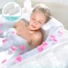 imageAGPTEK 12 Pack Disposable Bathtub Cover Liner Large Bathtub Liner Plastic Bag for Salon Household and Hotel Bath Tubs 102 x47 InchHDPE