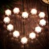 imageAGPTEK 24x LED Submersible Waterproof WeddingPartyFloral Decoration Tea Vase Battery Light CandlesWarm WhiteA