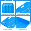 imageAGPTEK 256 Inch Durable Downhill Sprinter Toboggan Snow Sled Replacement for Boys Girls Blue