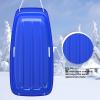 imageAGPTEK 3547 Inch Durable Downhill Sprinter Toboggan Snow Sled for Kids Boys Girls Adults with Builtin Handles and Pulling RopeBlue35