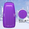 imageAGPTEK 3547 Inch Durable Downhill Sprinter Toboggan Snow Sled for Kids Boys Girls Adults with Builtin Handles and Pulling RopePurple