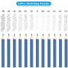 imageAGPTEK Drawing Pencil Set Bundle with 9quotX12quot Sketch Book 200 Sheets
