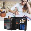 imageAGPTEK Drawing Pencils Set 75Piece Art Supplies Color Drawing Pencils Set Contains Sketch Pencils Charcoal Pencils Water Colored Pencils and Metal Colored Pencils for Kids Adults and Artist