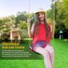 imageAGPTEK Green Swing Set Bundle with 1 Pack Black Swing Seat Replacement