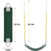 imageAGPTEK Green Swing Set Bundle with 1 Pack Green Swing Seat Replacement
