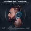 imageAGPTEK HandsFree Call Center Noise Cancelling Corded Monaural Headset Headphone for Desk Telephone with 4Pin RJ9 Crystal Head