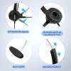 imageAGPTEK HandsFree Call Center Noise Cancelling Corded Monaural Headset USB Headset with Microphone for PC Headphone with Mic Mircrophone  Cord with USB Plug Volume Control
