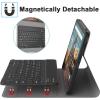 imageAGPTEK Keyboard Case for Amazon Fire Max 11 13th Generation 2023 Release PU Leather Cover with Removable Wireless Bluetooth Keyboard and Auto WakeSleepBlack