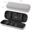imageAGPTEK Pencil Case Holder Compatible with Apple Pencil Stylus iPad Pro Pen Pencil Samsung Huawei Apple Pen Accessories USB Cable Earphone Fountain PenGray