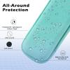 imageAGPTEK Pencil Case Holder Compatible with Apple Pencil Stylus iPad Pro Pen Pencil Samsung Huawei Apple Pen Accessories USB Cable Earphone Fountain PenGreen