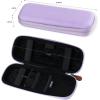 imageAGPTEK Pencil Case Holder Compatible with Apple Pencil Stylus iPad Pro Pen Pencil Samsung Huawei Apple Pen Accessories USB Cable Earphone Fountain PenPurple