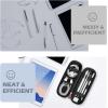 imageAGPTEK Pencil Case Holder Compatible with Apple Pencil Stylus iPad Pro Pen Pencil Samsung Huawei Apple Pen Accessories USB Cable Earphone Fountain PenGray