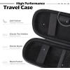 imageAGPTEK Pencil Case Holder Compatible with Apple Pencil Stylus iPad Pro Pen Pencil Samsung Huawei Apple Pen Accessories USB Cable Earphone Fountain PenBlack