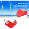 imageAGPTEK Red Swing Set Bundle with 1 Pack Red Swing Seat Replacement