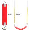 imageAGPTEK Red Swing Set Bundle with 1 Pack Red Swing Seat Replacement
