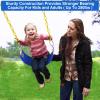 imageAGPTEK Swing Seat 304 x 6 x 027 Inch Yard Swing for Kids ampamp Adults with Metal Triangle Ring  Yellow 113KG 250LB Weight LimitBlue