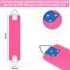 imageAGPTEK Swing Seat 304 x 6 x 027 Inch Yard Swing for Kids ampamp Adults with Metal Triangle Ring  Yellow 113KG 250LB Weight LimitPink